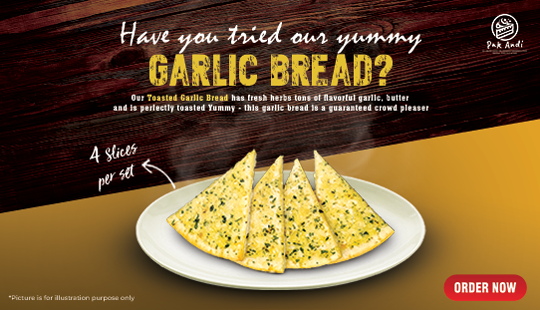 Frozen Garlic Bread Supplier